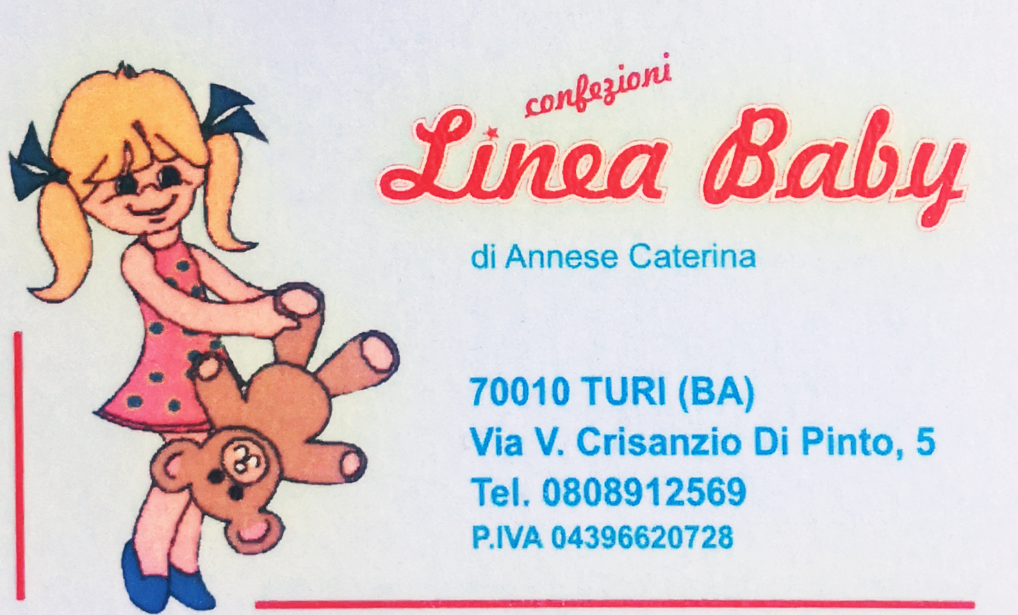Confezioni linea Baby