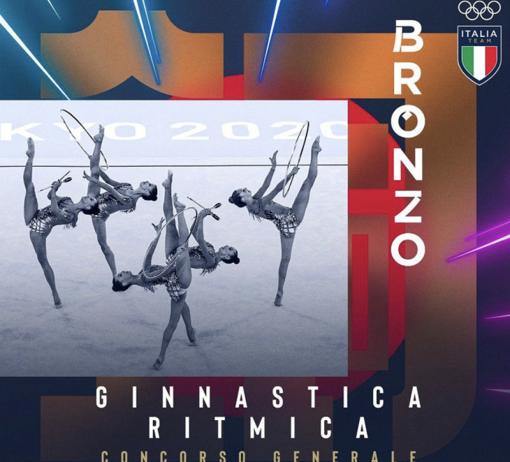 Le Farfalle Della Ginnastica Ritmica Consegnano La Medaglia N All