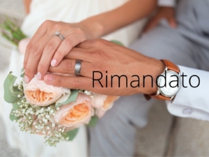 Coronavirus / Salta il matrimonio, gli sposi organizzano la promessa di "non matrimonio