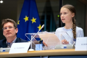 Greta Thunberg ha compiuto  18 anni
