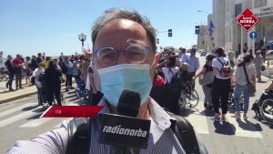 Bari, la protesta dei disabili blocca il lungomare