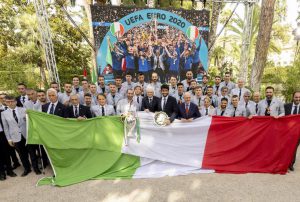 Mattarella ringrazia gli Azzurri e Berrettini: “Avete reso onore allo sport”