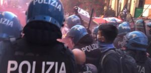 G20, scontri fra manifestanti e forze dell'ordine
