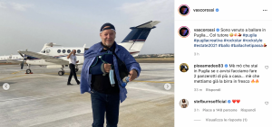 Vasco Rossi sceglie la Puglia per le sue vacanze