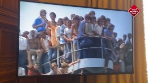 Bari celebra il trentesimo anniversario dello sbarco della nave Vlora