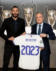 Benzema rinnova a Madrid: contratto sino al 2023