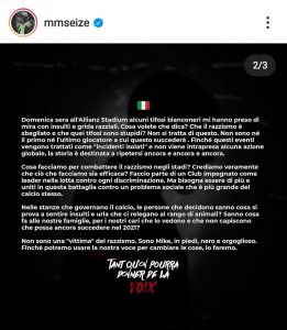 Insulti razzisti a Maignan durante Juventus-Milan, tifoso identificato e denunciato