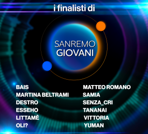 Sanremo: selezionati i 12 finalisti di Sanremo Giovani