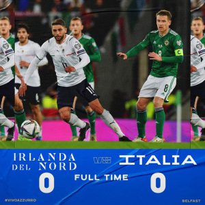 L'Italia non sfonda, a Belfast finisce 0-0. Azzurri agli spareggi