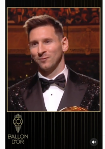 Lionel Messi vince il pallone d’oro