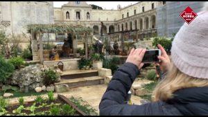 A Lecce svelato il presepe allestito in piazza Duomo