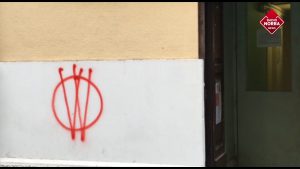 Scritte No - Vax sui muri di tre scuole baresi