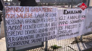 Mense ospedaliere, i sindacati protestano a Lecce