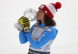 Sci alpino, Brignone vince la sua prima Coppa di supergigante