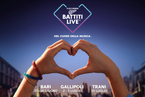 Per la ventesima edizione Radio Norba Cornetto Battiti Live torna al format itinerante nelle piazze più belle della Puglia