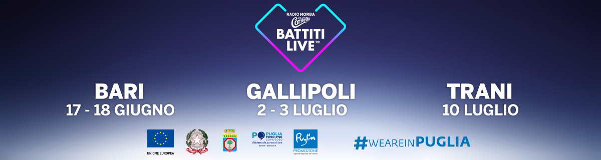 Regione Puglia - Battiti Live 2022