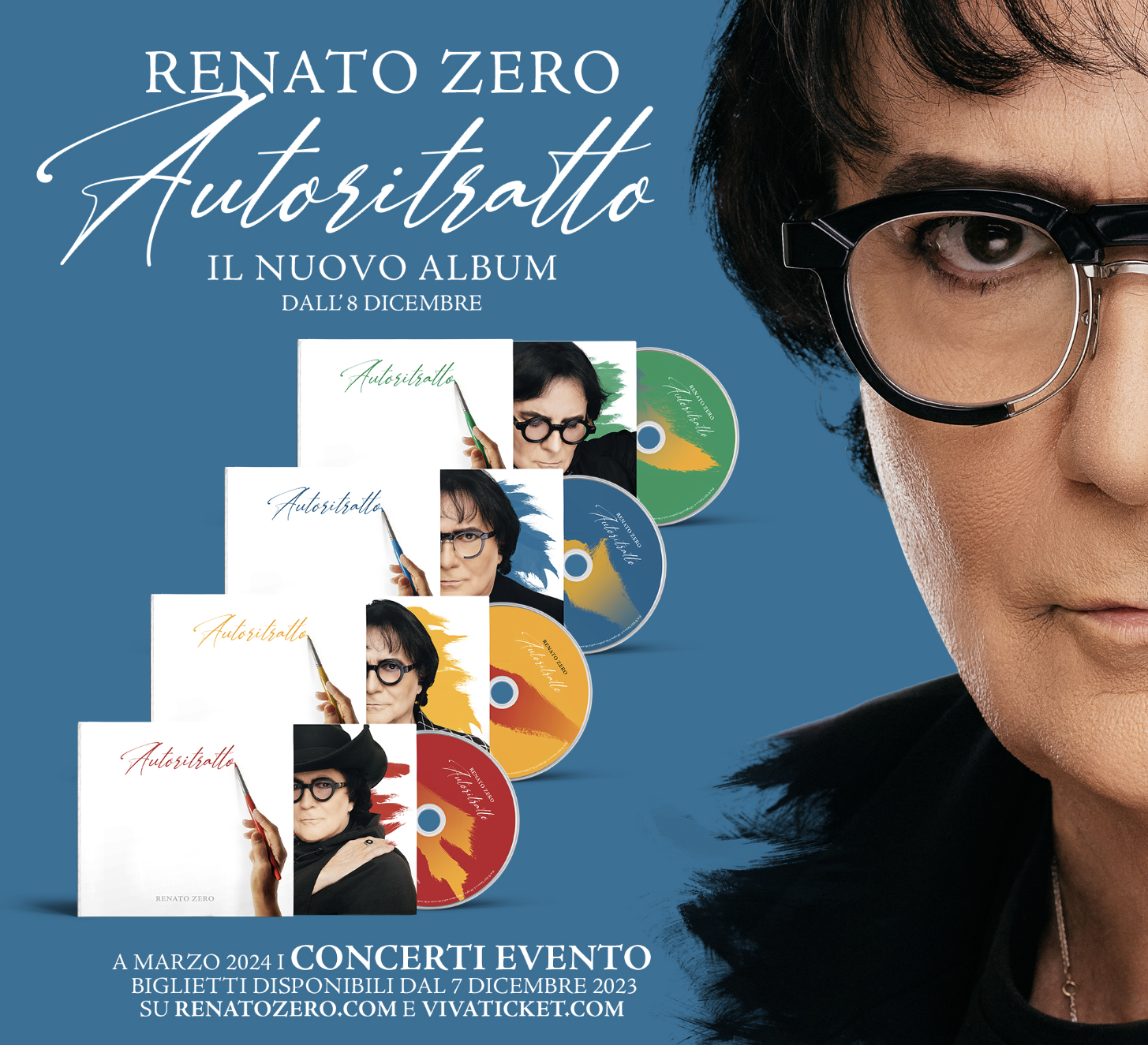 Renato Zero presenta il suo “Autoritratto - Radio Norba